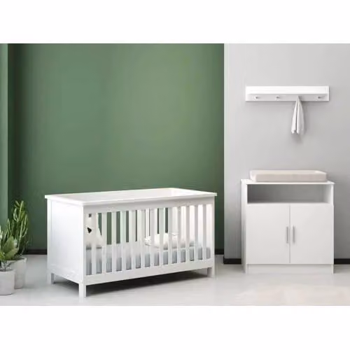 Cabino Meegroei Babykamer Texas Wit (2-delig)
