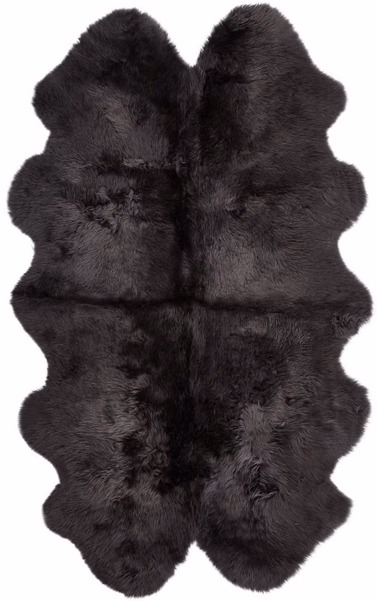 Natures Collection Langharige Nieuw-Zeelandse Schapenvacht Kleed voor Woonkamer en Slaapkamer 180 x 110 cm