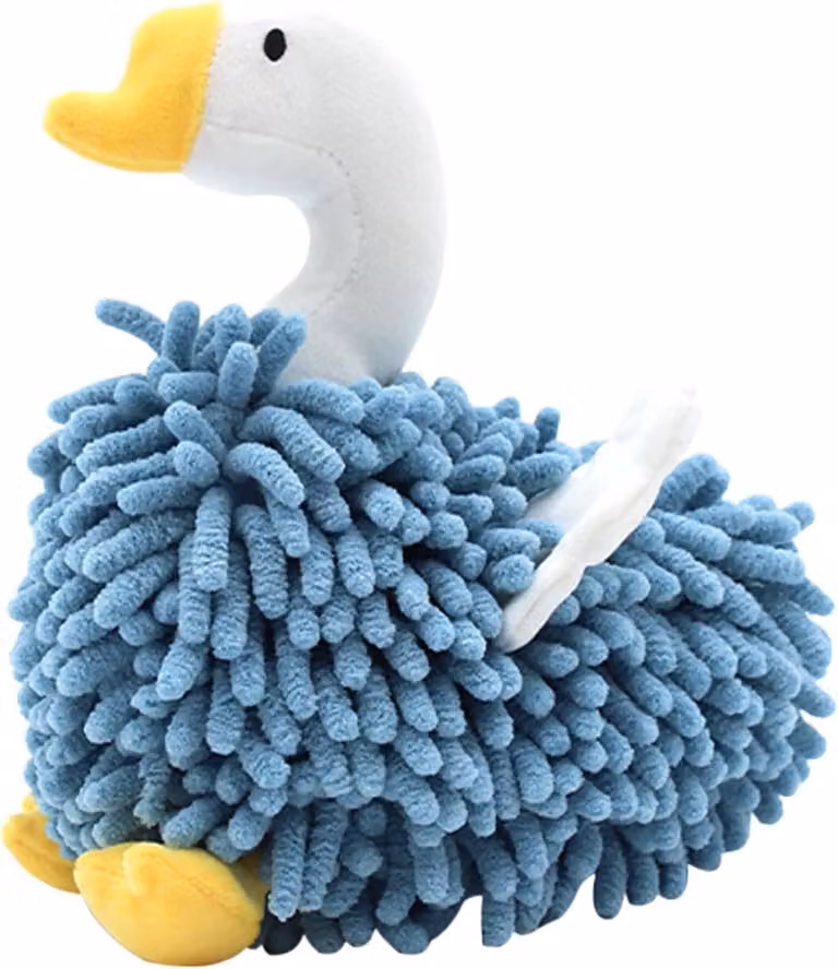 Zwanenhals Decoratieve Handdoek voor Keuken en Badkamer - Blauw - 22 x 20 cm