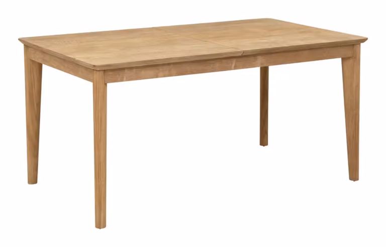 DTP Home Utopia Uitschuifbare Eettafel van Teakhout, 160/210 x 90 cm - Naturel