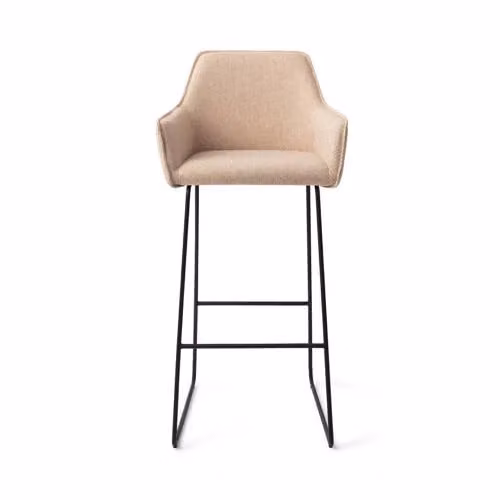 Jesper Home barkruk Hofu met stoffen bekleding