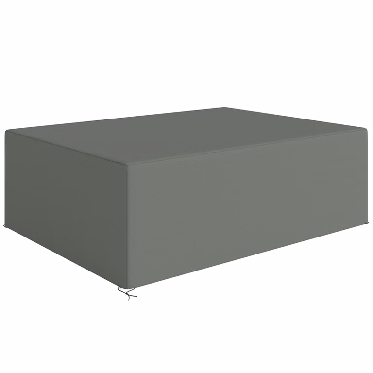 Outsunny Beschermhoes voor tuinmeubels, waterdicht en winterbestendig, Oxford afdekzeil, donkergrijs, B/D/H: 275 x 205 x 90 cm