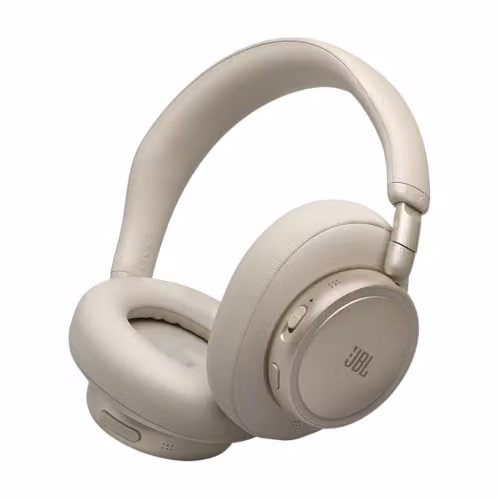 JBL Live 780NC Draadloze Over-Ear Koptelefoon met Microfoon, Champagne/Goud/Beige