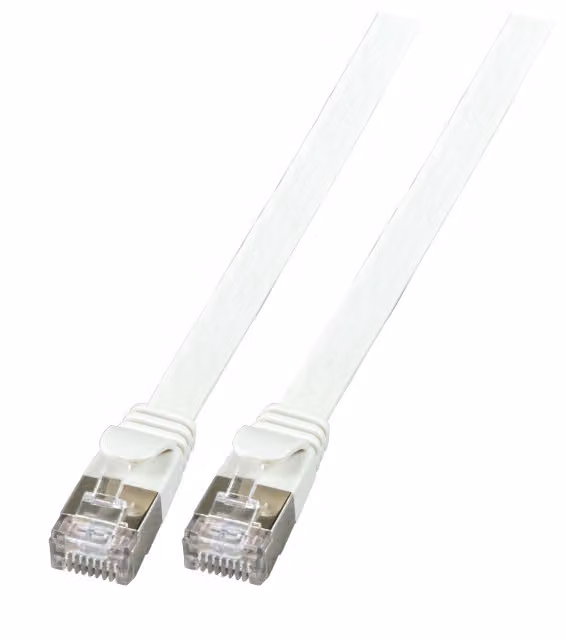 EFB RJ45 Flachpatchkabel U/FTP Cat.6A PVC Grijs 1,5m
