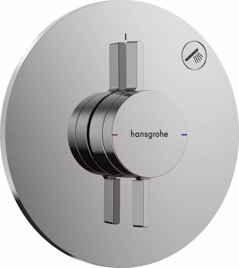 Hansgrohe DuoTurn S mengkraan inbouwmodel chroom met 1 uitloop