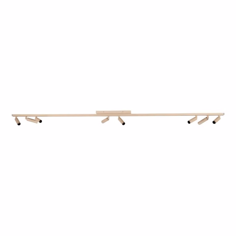 Lucide Keoni Plafondspot 8-lichts Taupe/Beige met G9 fitting
