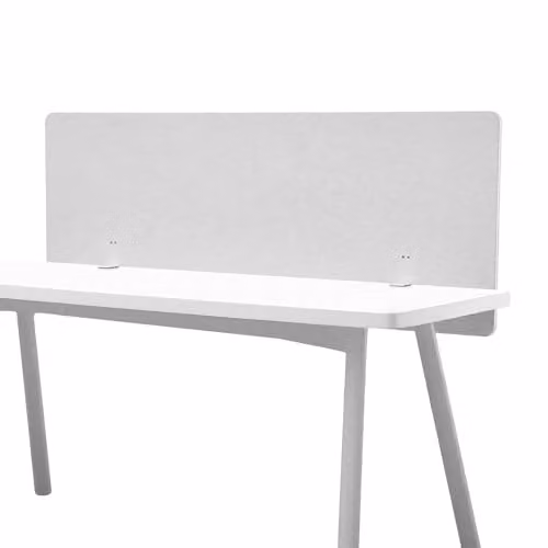 VEVOR Bureau-scheidingswand, klembaar privacyscherm van PET in grijs, B: 152,4 cm, H: 61,0 cm