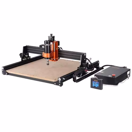 VEVOR CNC-freesmachine, 32W, 3-assige GRBL-besturing, zwart, aluminium, werkgebied 40 x 40 x 14,5 cm