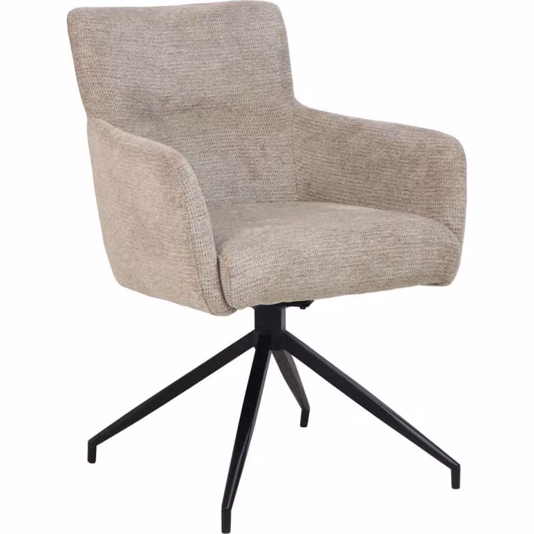 Eetkamerstoel Jay Beige van Budget Home Store
