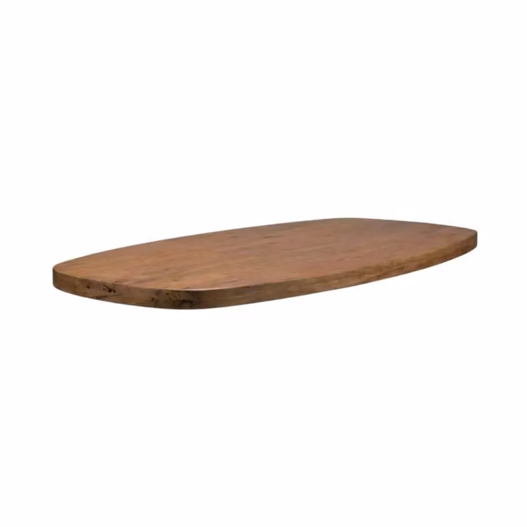 Label51 Eetkamertafel Tafelblad Deens Ovaal - Nature Smooth - 180 cm