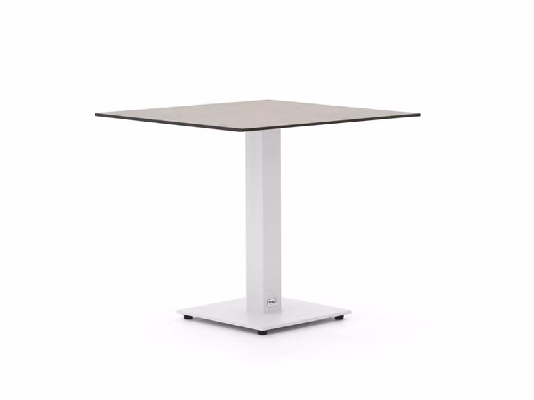 Forza Furniture Tuineettafel Forza Vierkant HPL Kunststof 70 x 70 cm