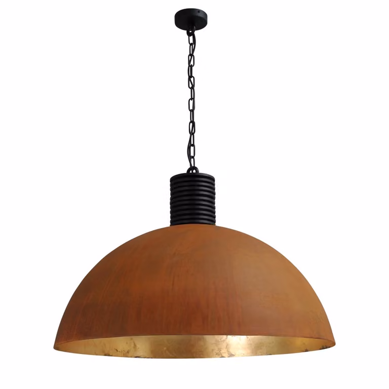 Masterlight Industria 80 hanglamp - Bruin - Industrieel metaal