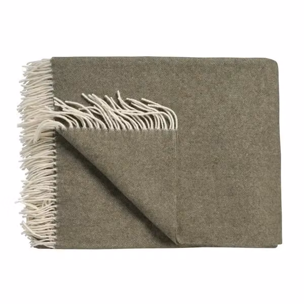 Vandyck Home Serina plaid voor volwassenen in thyme