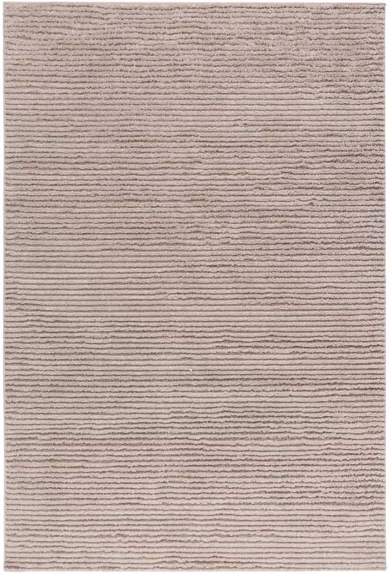 Padiro laagpolig vloerkleed donkerbeige met boho-streeppatroon B: 150 cm, D: 80 cm