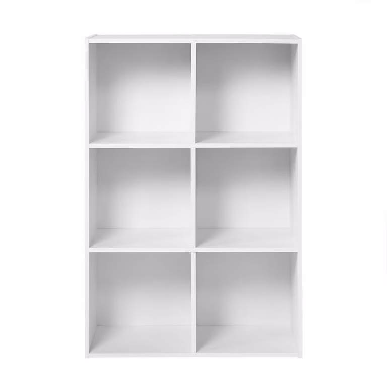 CaliCosy Opbergplank met 6 vakken, B: 61 cm, H: 91,5 cm