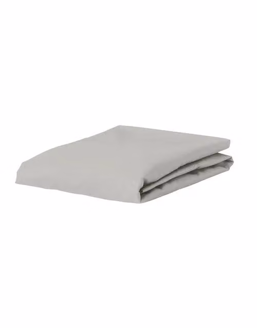 Essenza Premium Percale Hoeslaken Silver voor volwassenen