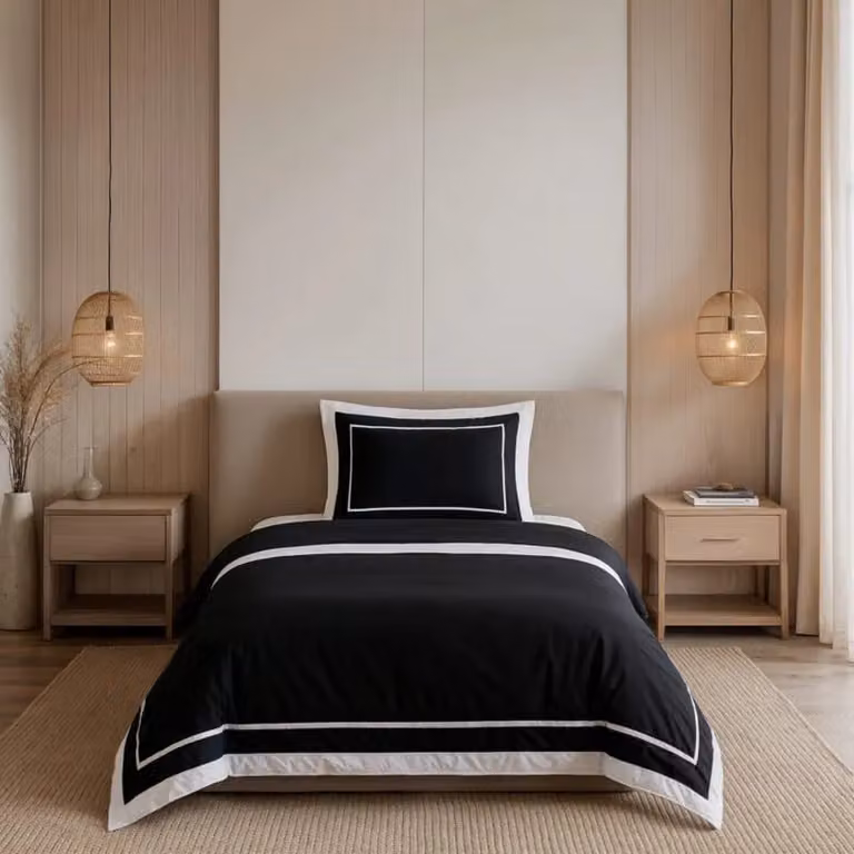 Dreamhouse Gallardo Beddengoed Zwart 140 x 200/220 cm