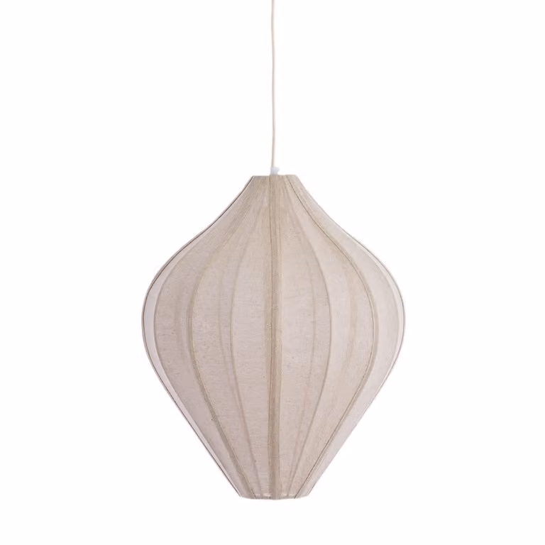 Light & Living Pasto Scandinavische hanglamp - Beige - Ø 47 x 55 cm