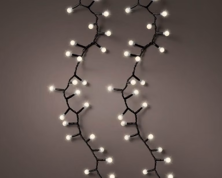 Lumineo Led kerstverlichting compact 350 lampjes warm wit