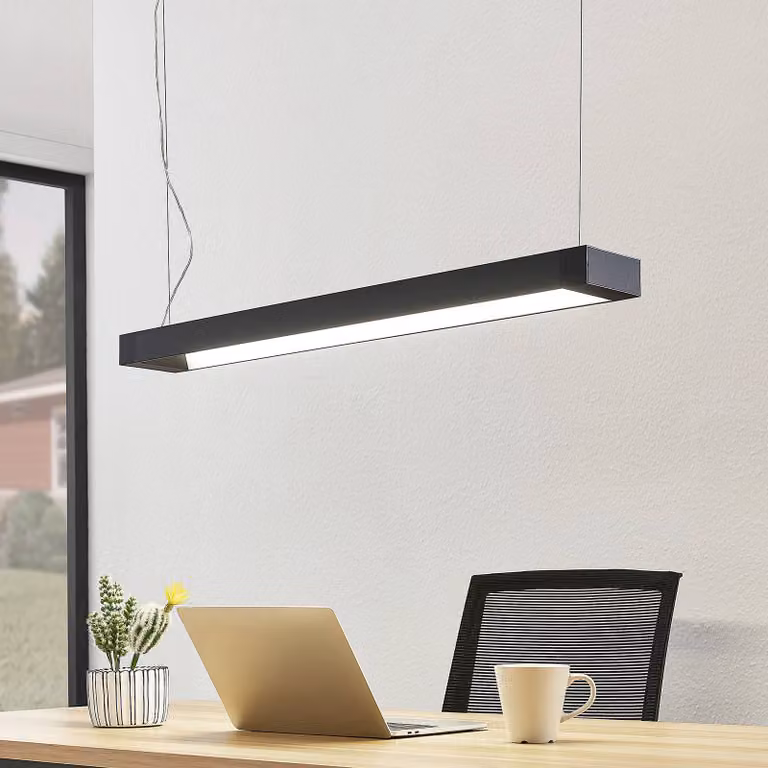 Arcchio Cuna Hanglamp Black - Modern LED Hanglamp voor Home Office - Metaal