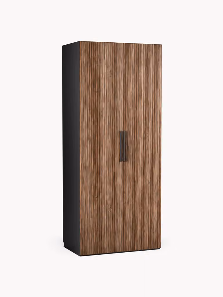 Westwing Collection Simone Modulaire Draaideurkast met Hingen Doors, Hoogte: 236 cm