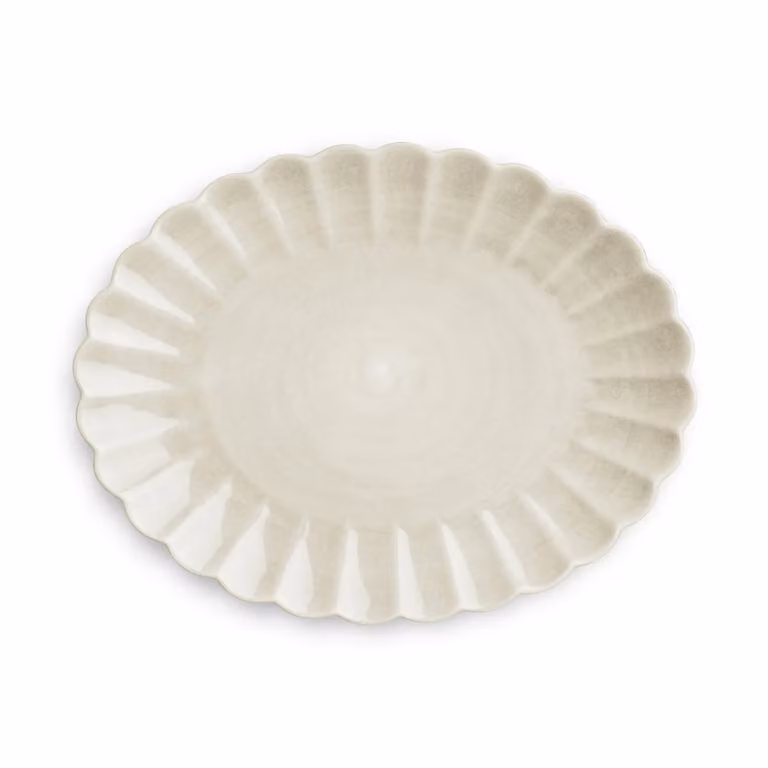 Mateus Oyster schotel Sand 30 x 35 cm