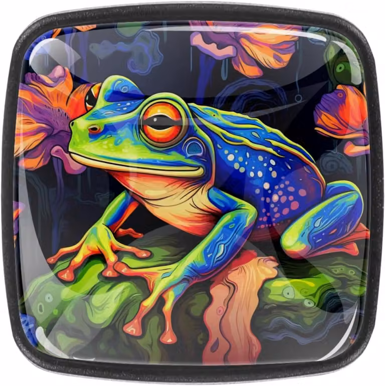 Decoratieve Meubelknoppen met Cartoon Design - Veelkleurig - 3 x 2,1 cm