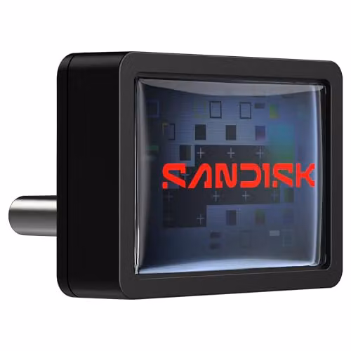 SanDisk Extreme Fit USB-C Flashdrive, 512 GB, Zwart