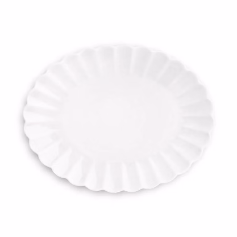 Mateus Oyster schotel Wit 30 x 35 cm