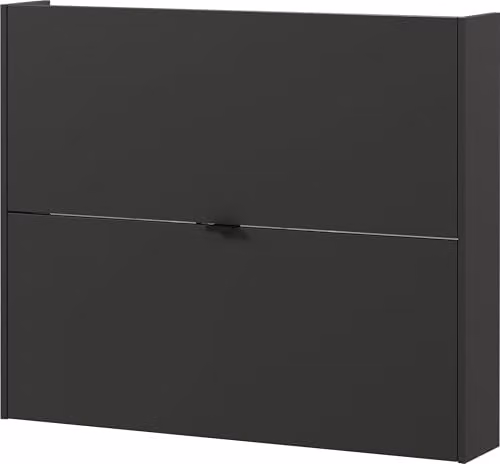 Germania Schoenenkast Ameca Grijs/Eiken, B: 100 cm, H: 83 cm, D: 18 cm