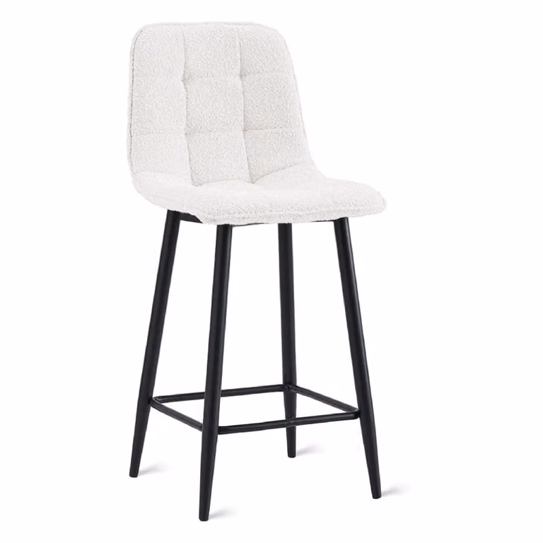 Set van 2 Nest of Nora Barkrukken Miro - Ivoor - Hoogte: 65 cm
