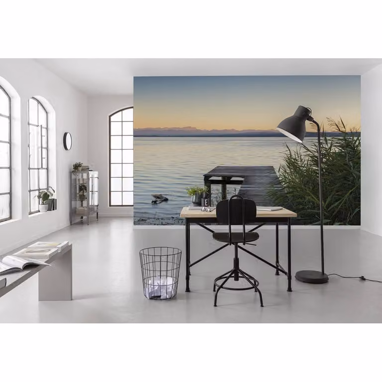 home24 Fotobehang Abstract Modern Pastel Multicolour B: 450 cm, H: 280 cm