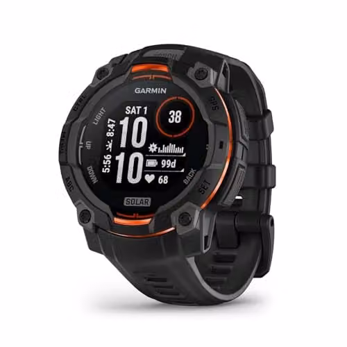 Garmin Instinct 3 Solar Smartwatch Zwart 45mm