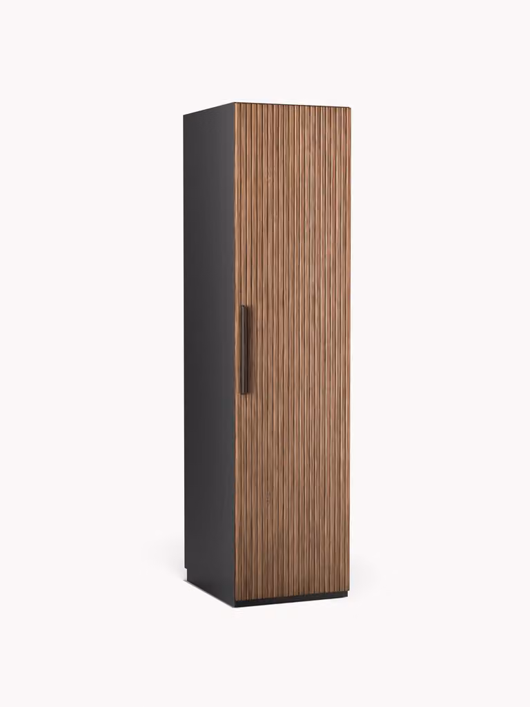 Westwing Collection Modulaire draaideurkast Simone van hout voor de slaapkamer