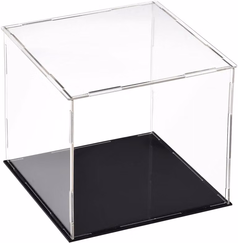 Allecto Transparante Vitrinekast Cube Organizer - 30 x 30 x 30 cm