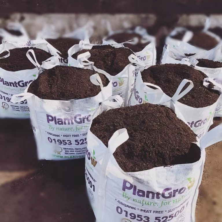 Biologische Turfvrije Tuincompost voor Moestuin, Plantenbakken en Verhoogde Bedden