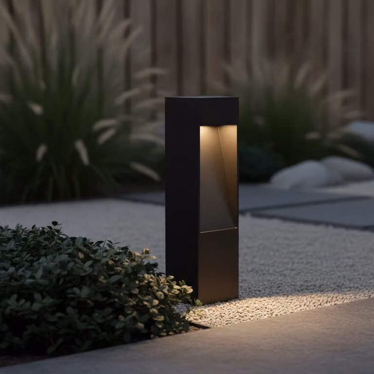 Lyora Maddi LED tuinlamp zwart 30 cm