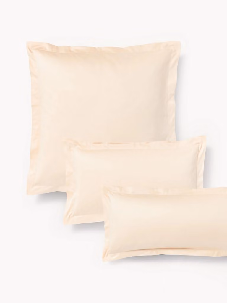 Westwing Collection Katoensatijnen kussenhoes Premium voor volwassenen