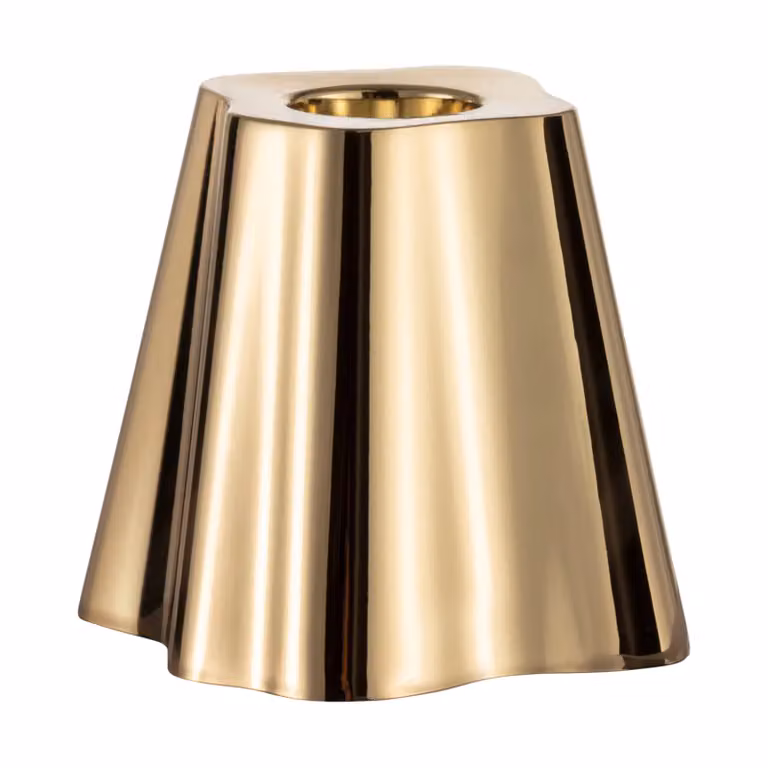 Iittala Aalto kandelaar Messing 65 mm