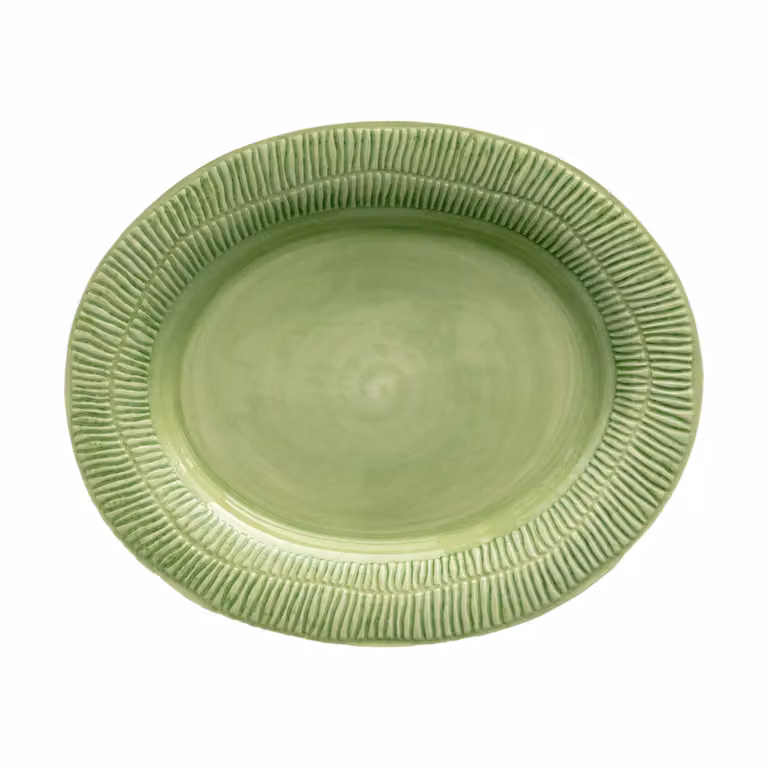Mateus Stripes schotel Groen 30 x 35 cm