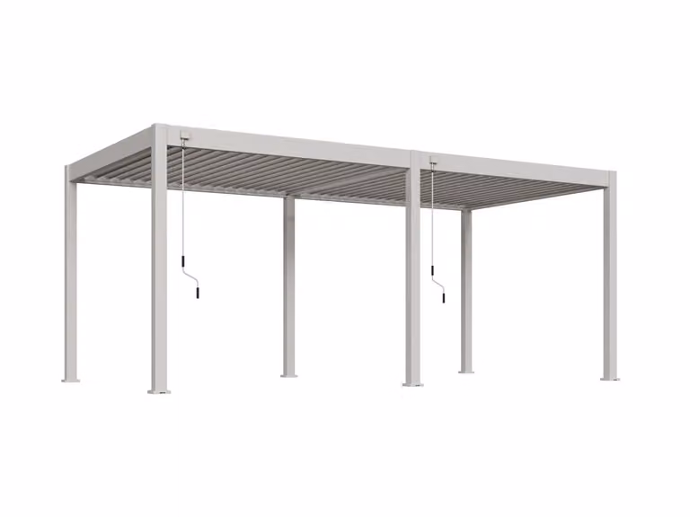 Cedrino Pergola van Kees Smit Tuinmeubelen, B/D/H: 600 x 300 x 255 cm
