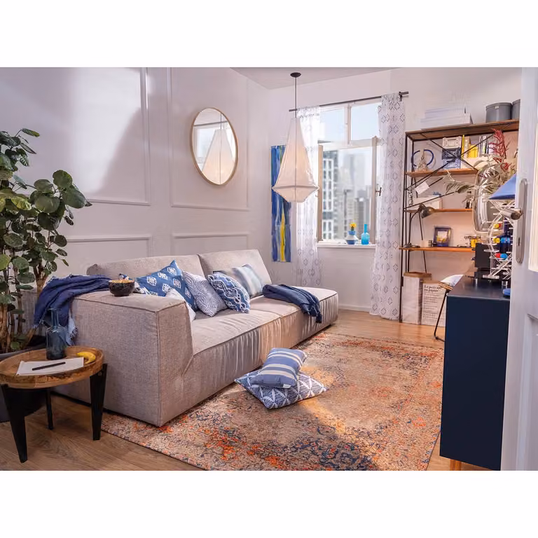 home24 Loper Funky Orient Kirman vloerkleed multicolor, B: 60 cm, L: 230 cm