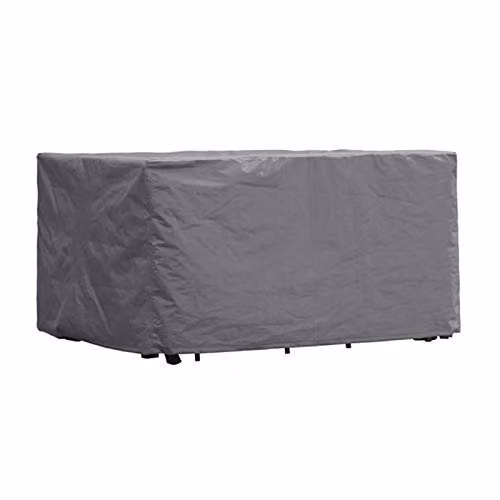 Perel Buitenhoes voor tuinset, grijs, rechthoekig, B/D/H: 185 x 150 x 95 cm