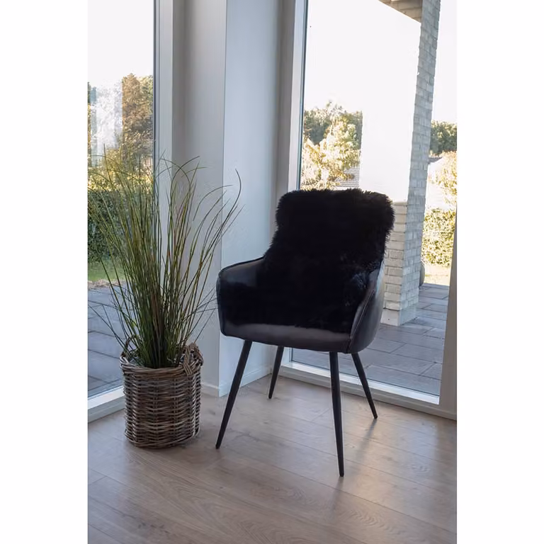 home24 Lamsvel zwart B: 50 cm, L: 85 cm