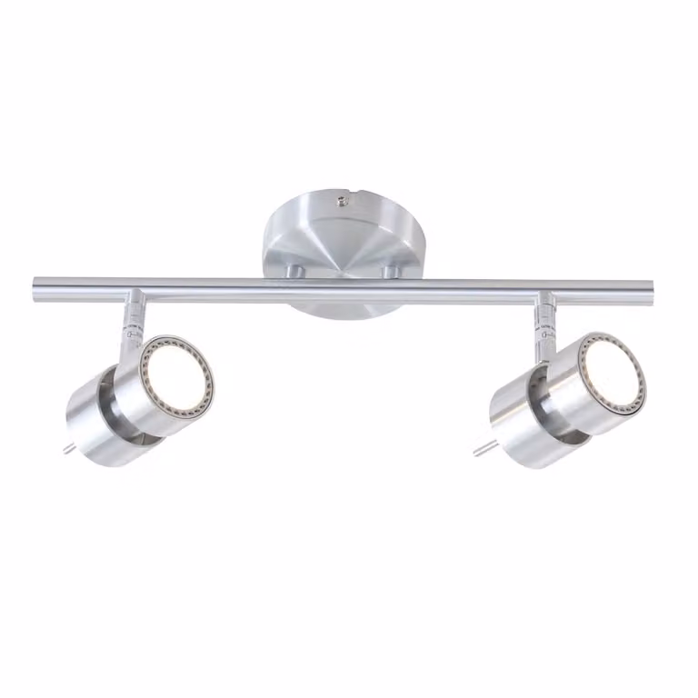 Steinhauer Natasja LED Plafondlamp Zilver B: 38 cm, D: 12 cm, H: 9 cm