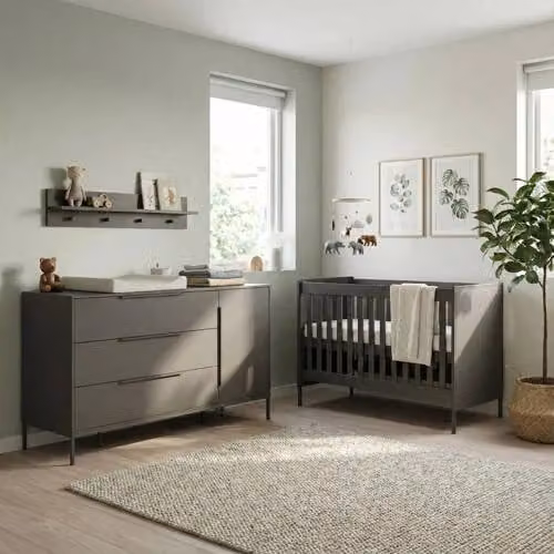 Born Lucky Meegroei Babykamer Lissabon Chocolate XL 2-Delig