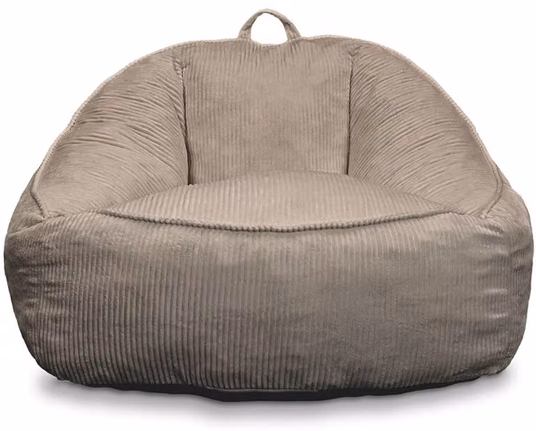 Unique Living Loungestoel Isak - Taupe - B: 110 cm, D: 120 cm, H: 77 cm