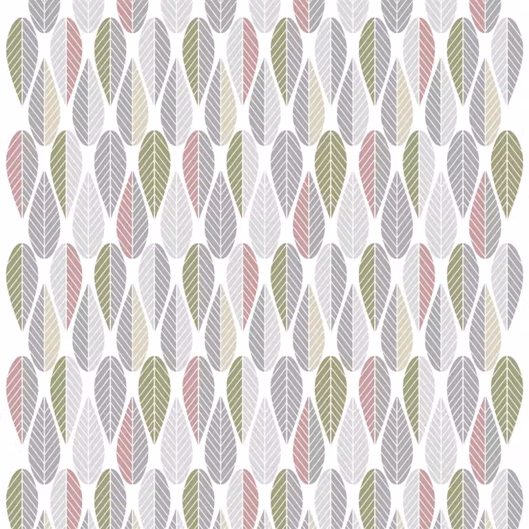 Arvidssons Textil Blader tafelzeil pastel