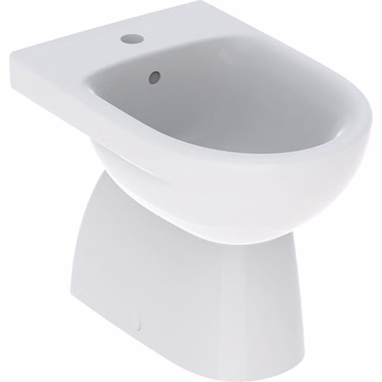 Geberit Selnova Brunnen Ginori vloerput, wit glanzend