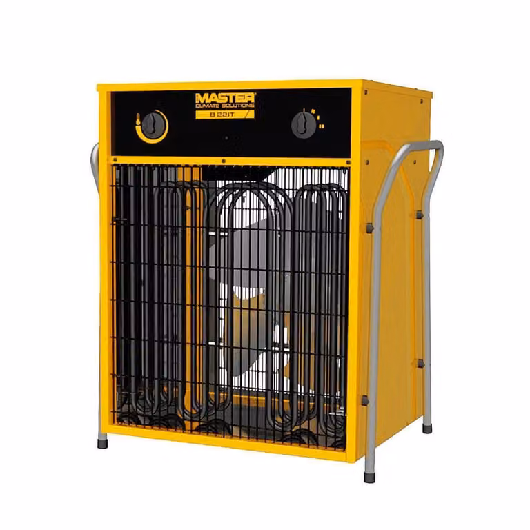 Master B 22 EPB Elektrische Heater 11-22 kW met 2400 m³/h luchtopbrengst